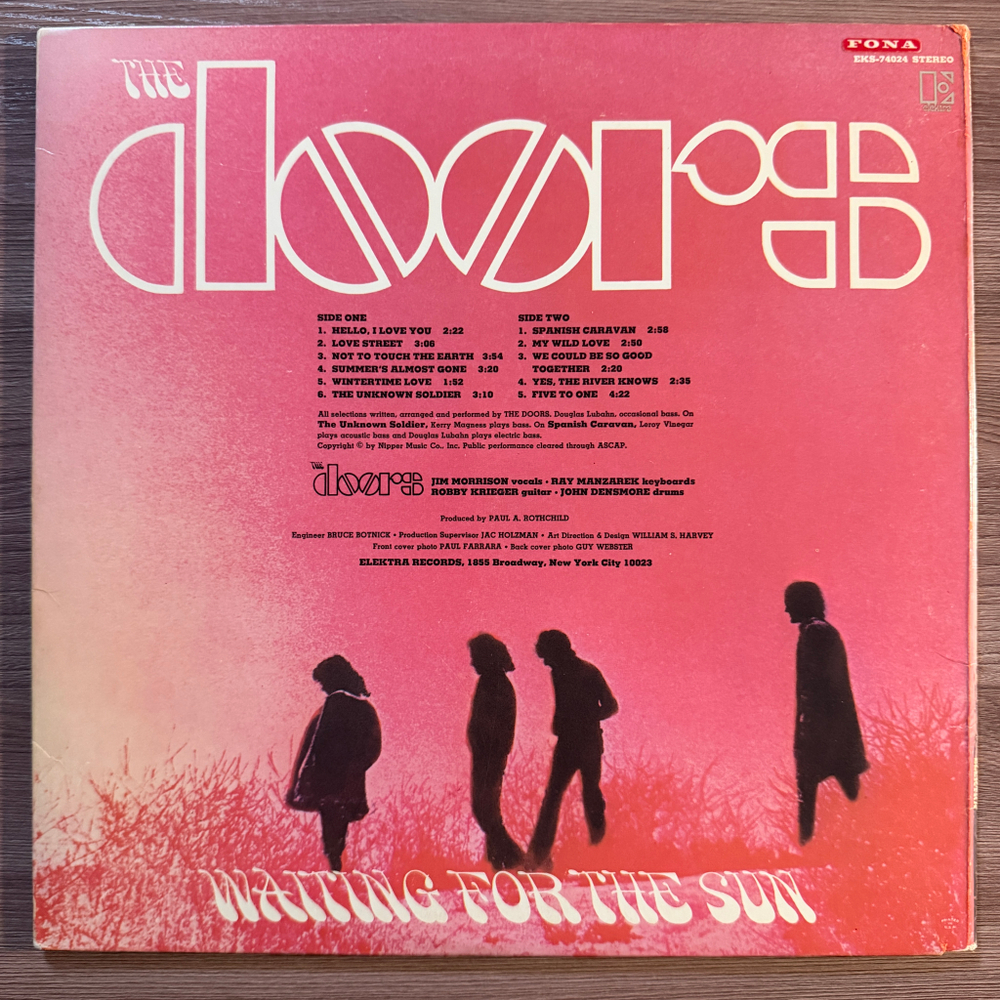 The Doors ‎– Waiting For The Sun (США 1976г.)