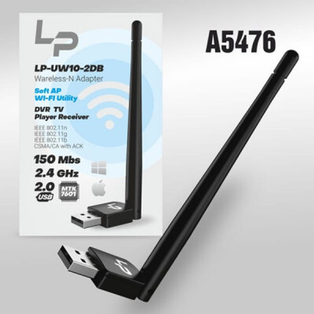 Wi-Fi адаптер LP-UW10-2DB 150Mbps/2.4Gz