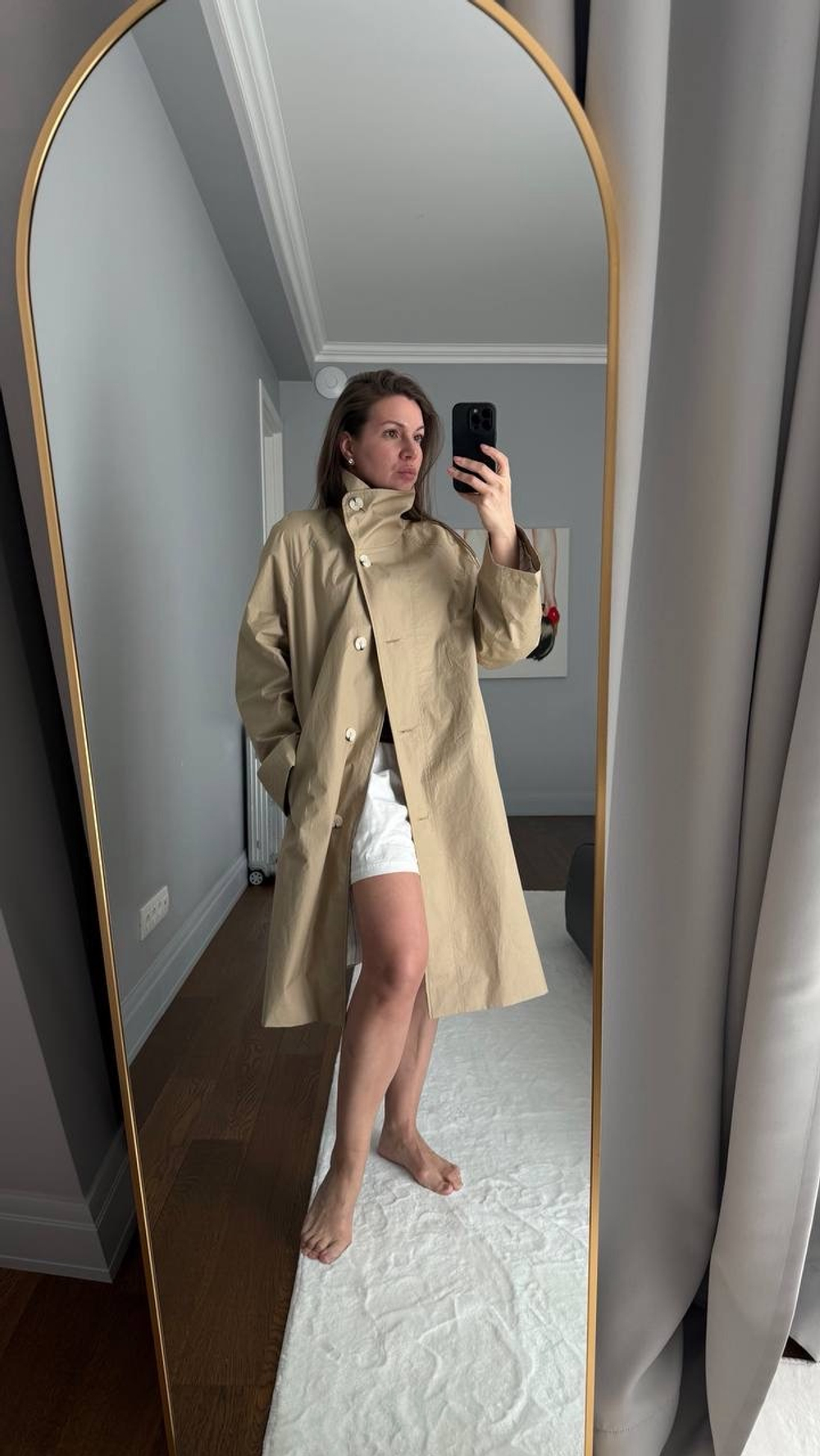 Тренч MACKINTOSH | Песочный