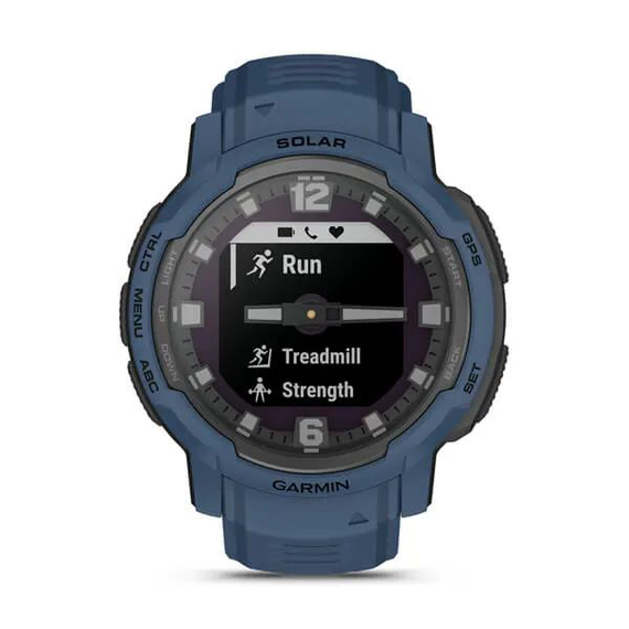 Умные часы Garmin Instinct Crossover Solar 45 мм (010-02730-02) синий