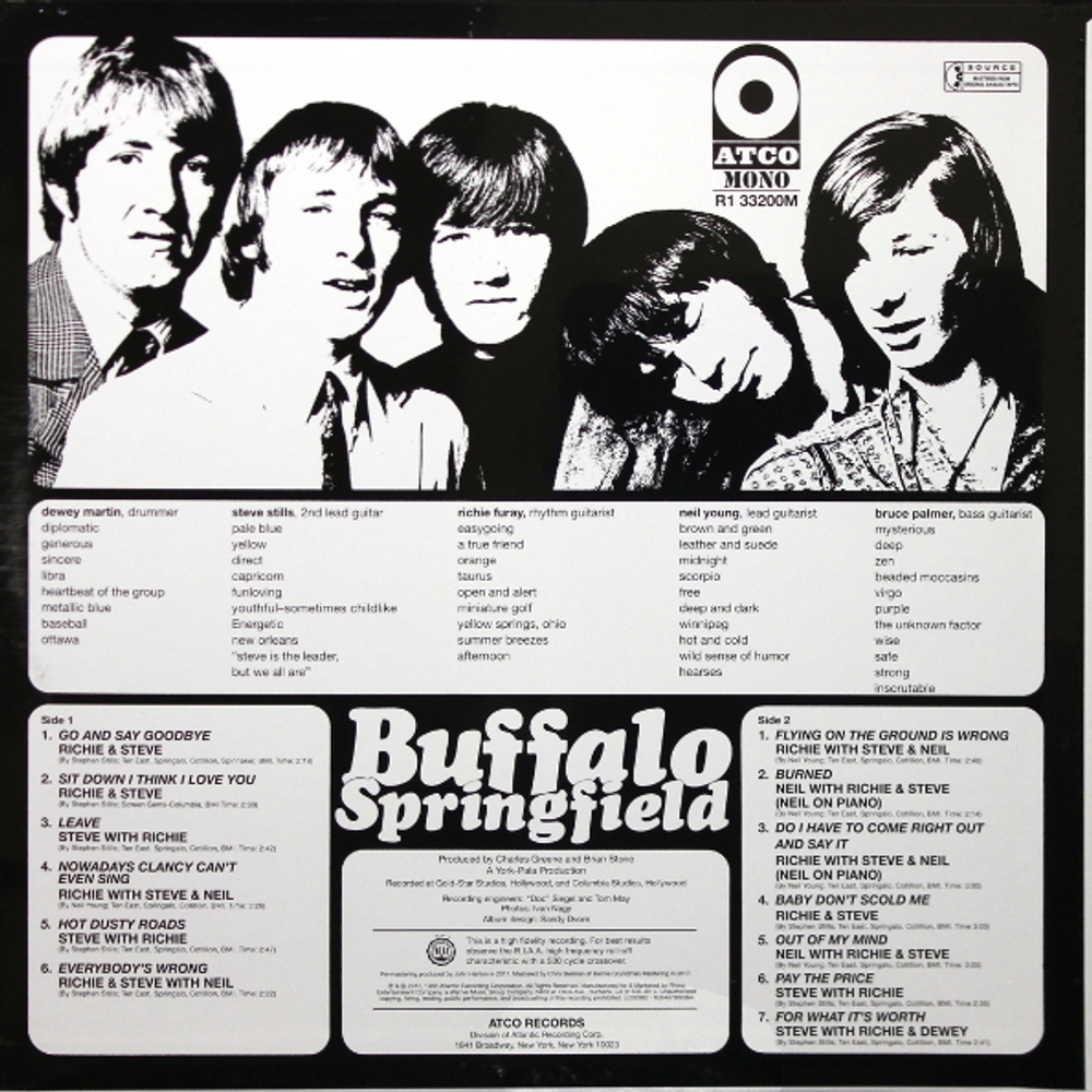 Buffalo Springfield / Buffalo Springfield (LP)