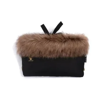 Муфта c мехом CottonMoose Handmuff Shine Gold