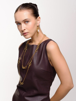 Серьги "Valencia pearl" Gold