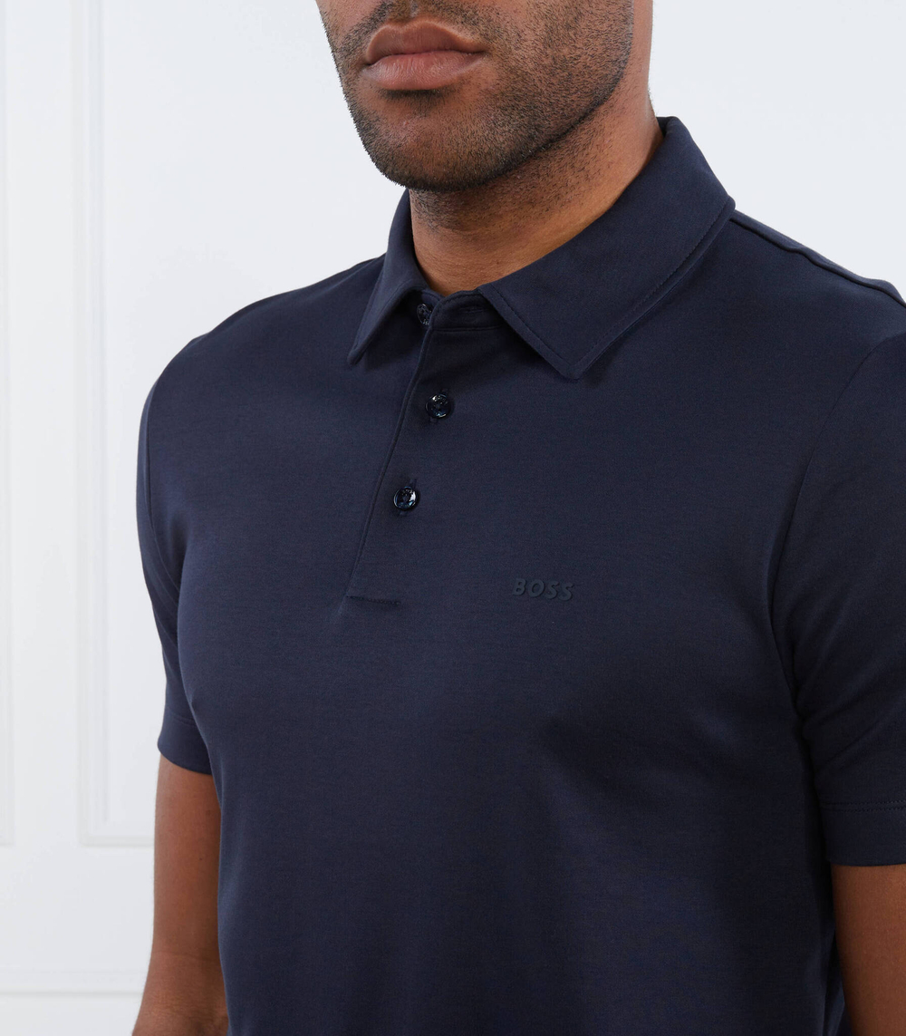 Поло Palosh 30 BOSS BLACK - темно-синий(50471335)