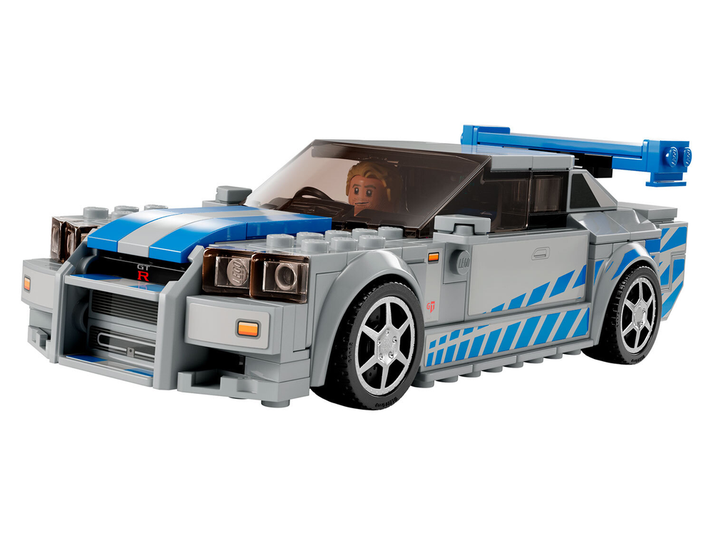 LEGO Speed Champions 76917 «Nissan Skyline GT-R (R34)» — “Двойной Форсаж”