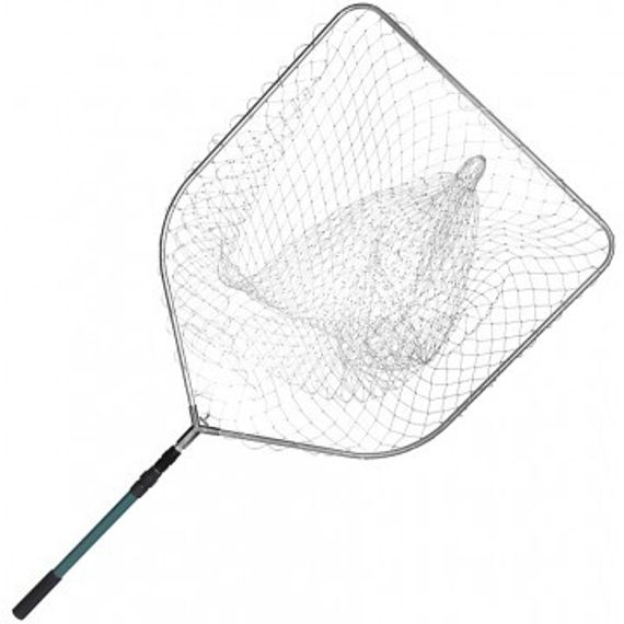 Подсачек тел. 8-гран. ручка прямоуг. 2,0м/d-80см Helios (HS-PY-025-80)