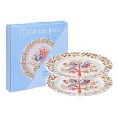 Набор тарелок owl из коллекции birds of paradise в подарочной упаковке, D21 см, 2 шт.