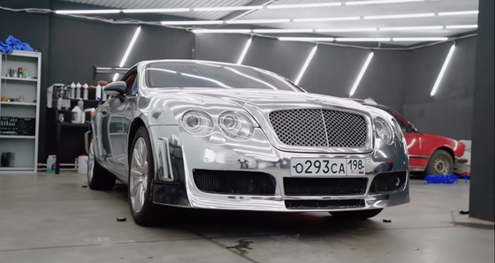 Пленка для авто «Хром — Серебро» (Carbins)