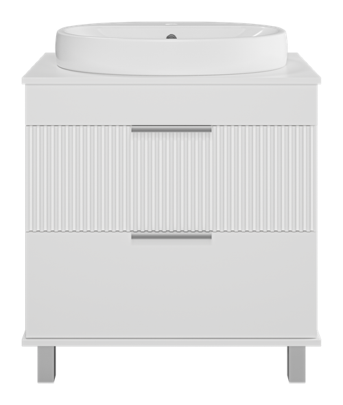 Тумба под раковину Brevita Enfida 70 (белая)