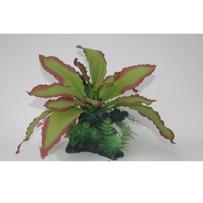 Композиция из искусственных растений и коряги 18х13.5х14.5см (ST358SA-4)