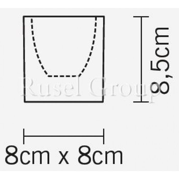 Подсвечник Fabbian Cubetto Crystal Glass D28 Z01 00