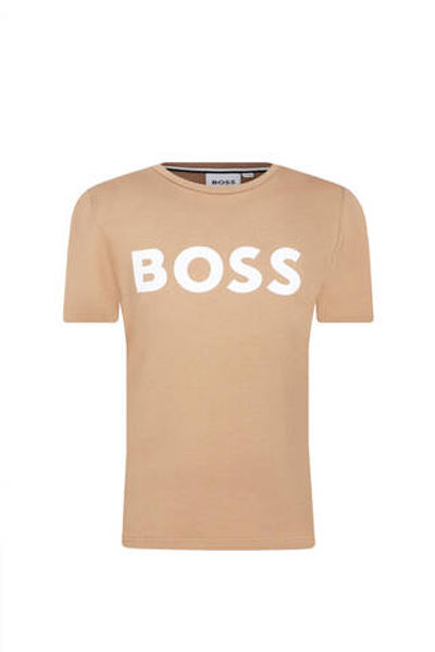Футболка BOSS Kidswear - коричневый(J50718)