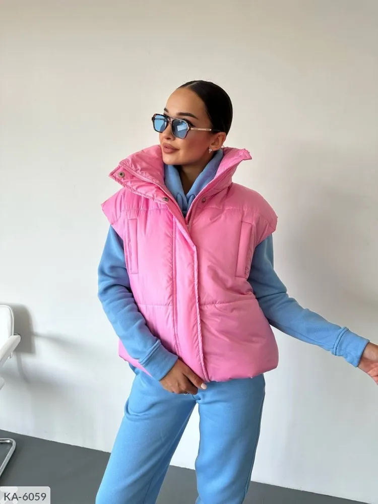 Жилет KA-6050 Фабрика Моды