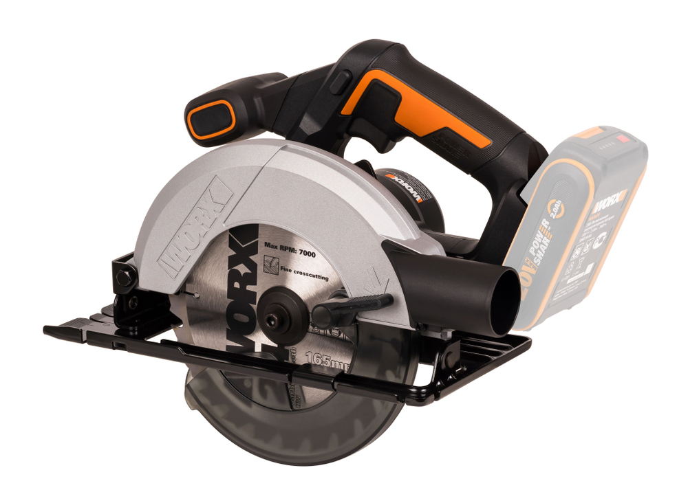 Дисковая пила аккумуляторная WORX WX526