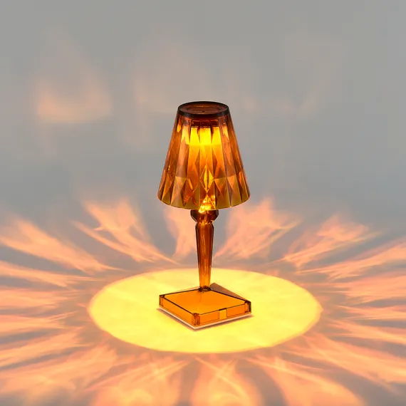 SL1010.724.01 Прикроватная лампа ST-Luce Оранжевый/Оранжевый LED 1*2W 3000K - 6000K SPARKLE