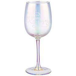 НАБОР БОКАЛОВ ИЗ 2-Х ШТ. "СКАЗОЧНО СНАРУЖИ - ТЕПЛО ВНУТРИ" ЛИЛОВАЯ ДЫМКА 420 МЛ