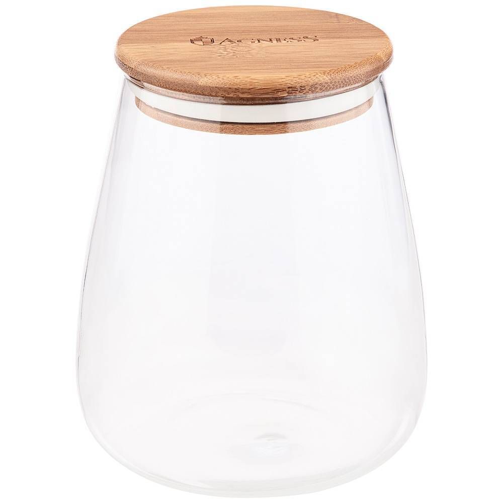 ЕМКОСТЬ ДЛЯ ПИЩЕВЫХ ПРОДУКТОВ AGNESS "NATIVE" D=11,5СМ H=14,2 СМ, 900 МЛ