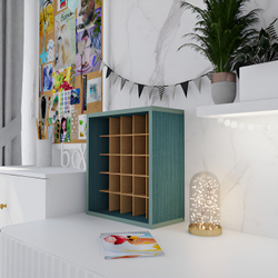 D-Box Органайзер для маркеров 5х5, Увадрев U9710 Рейн Изумруд + Муссон