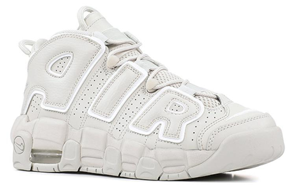 Кроссовки Nike Air More Uptempo Light Bone Air (Женская размерная сетка)