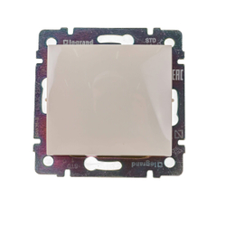 77 4306 Выключатель 1 клавишный проходной 10 шт слоновая кость