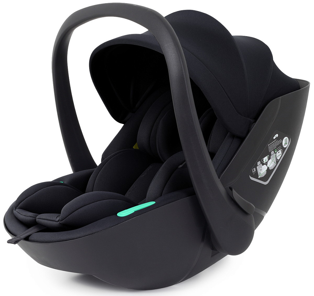 Детская коляска Rant Flex Therm Soft 3 в 1 с автокреслом Miro Black Stone Grey