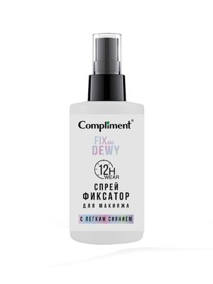 Compliment Спрей-фиксатор для макияжа с эффектом легкого сияния, 75мл
