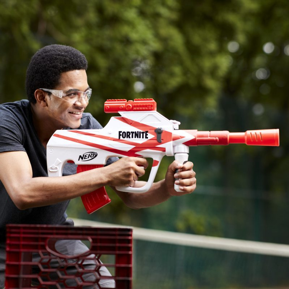 Бластер Нёрф Hasbro Nerf Elite - Fortnite B-AR Launcher + 10 стрел