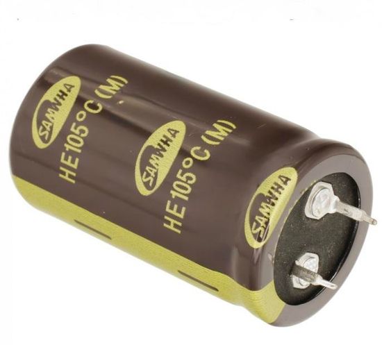 Конденсатор электролитический 330мкФ 450в 85°С HE / 25х45 / Samwha