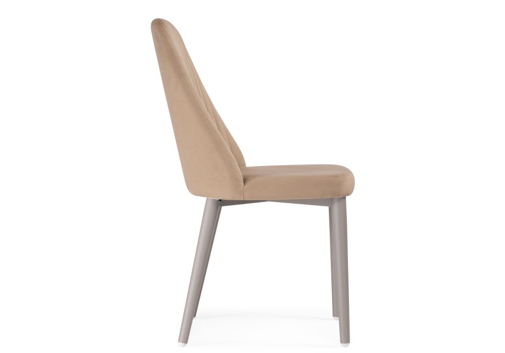 Стул на металлокаркасе Фена R капучино / латте