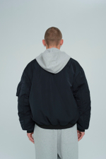 Бомбер оверсайз | blue