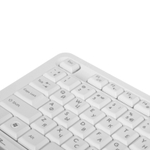 Комплект (клавиатура + мышь) A4Tech Fstyler F1010, белый/серый, USB (мембранная)