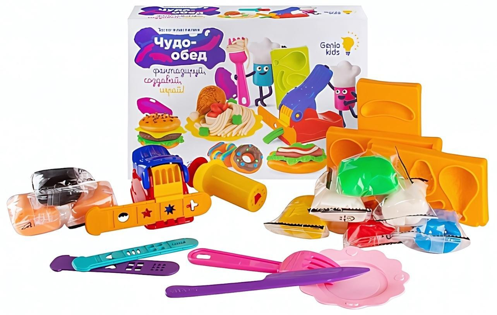 Набор для лепки "Чудо-обед" (Genio Kids-art)
