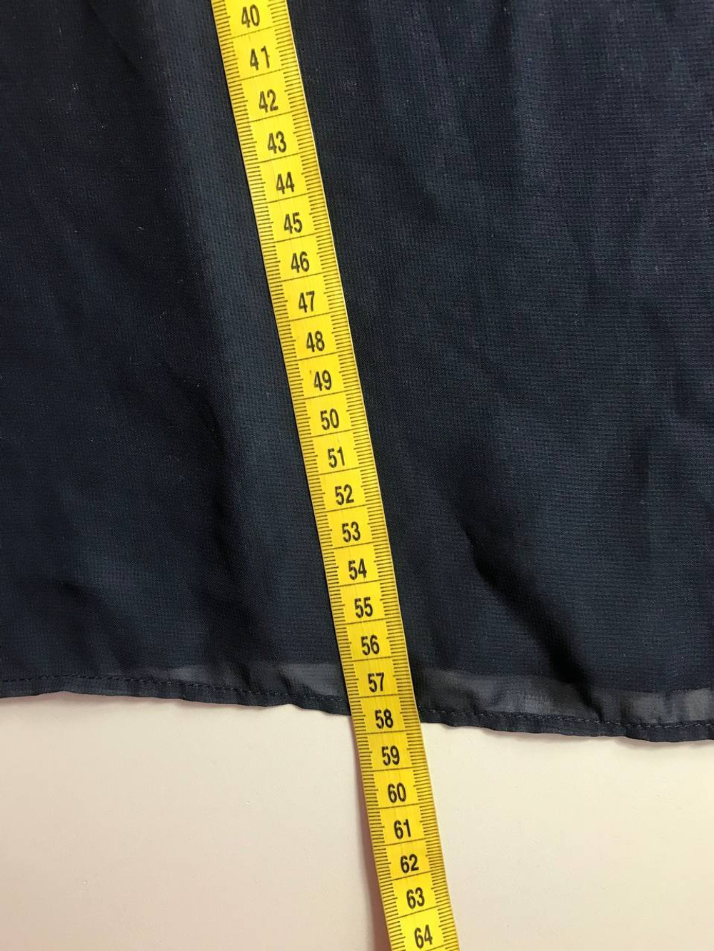 Топ прозрачный, визуально 48 размер