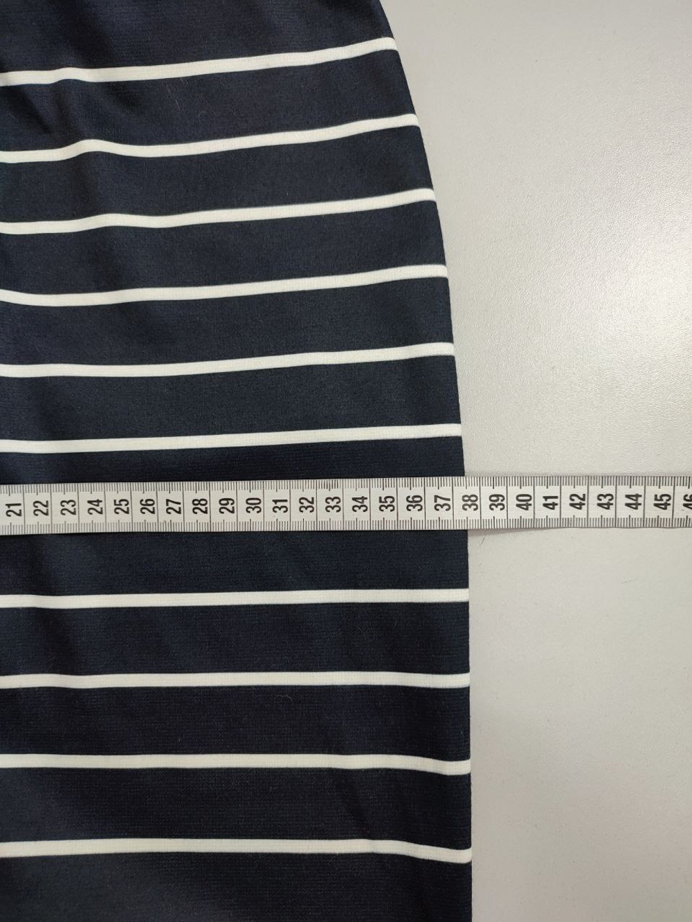 Юбка в полоску красивая 44 размер