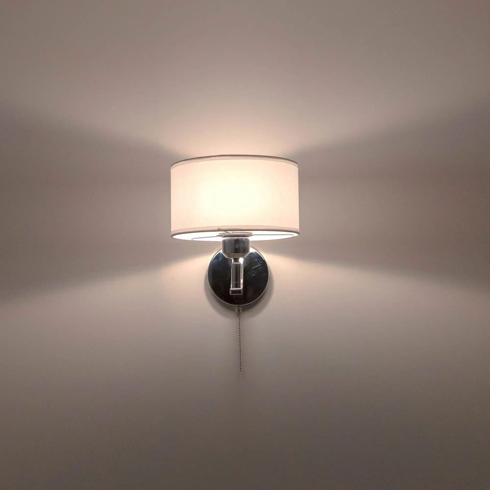 Citilux Эвита CL466310 Бра с белым абажуром и выключателем