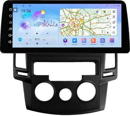 Магнитола для Hyundai i30 1 2007-2012 (кондиционер) - FarCar монитор 12.3" 2K QLED на Android 14, TS10, CarPlay, 4G SIM-слот