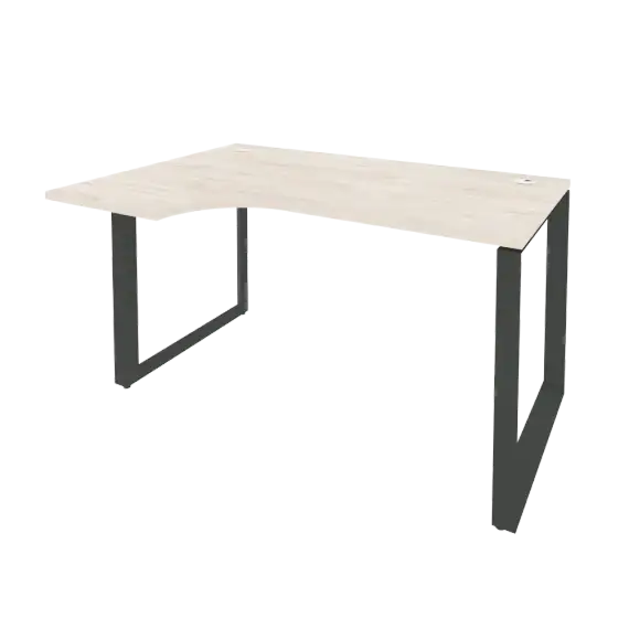 Onix Стол эргономичный левый на О-образном м/к O.MO-SA-2 (L) 1380*980*750 (720/460)
