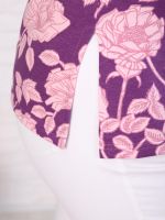 Пион - футболка лиловый Iv-capriz (Акция)