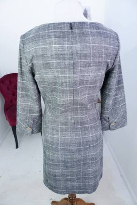 Платье H&M в клетку, маркировка 40, визуально на 46 размер