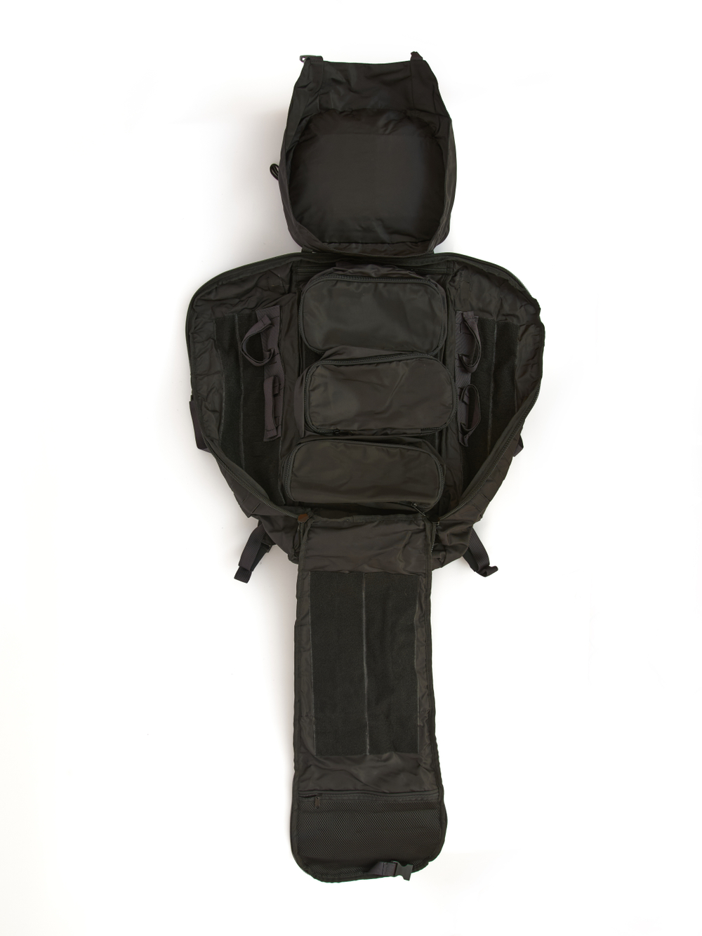 Рюкзак Модульный универсальный 45+л Черный AStrikovsky