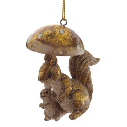 GAEM Изделие декоративное подвесное "Белка", L6,5 W4,5 H7,5 см, 2в.