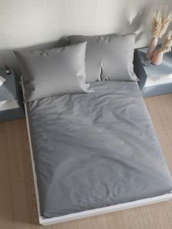 Постельное белье Simple House "Неаполь" 2-спальный   наволочки 50х70 2шт Простынь на резинке 160х200 см  Пододеяльник 175х215 см