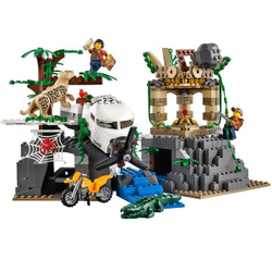 LEGO City: База исследователей джунглей 60161 — Jungle Explorers Jungle Exploration Site — Лего Сити Город