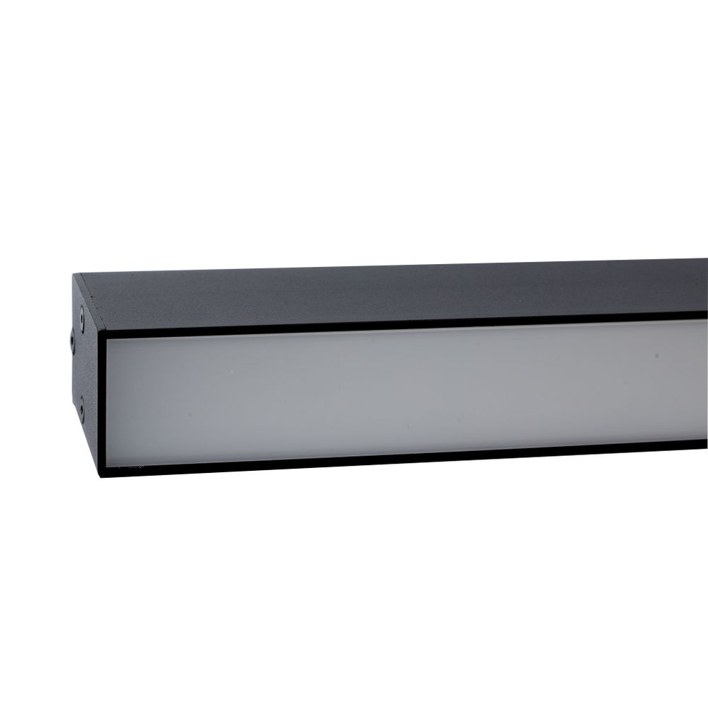 ULB-M70-12W-4000K-35 BLACK Светильник-прожектор линейный светодиодный трековый. Для магнитных шинопроводов. 900 Лм. Белый свет 4000К. Черный. ТМ Uniel