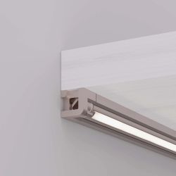 Профиль с экраном SL-KANT-H10-ROTATE-2000 CHAMPAGNE GOLD (Arlight, Алюминий+пластик) 055323