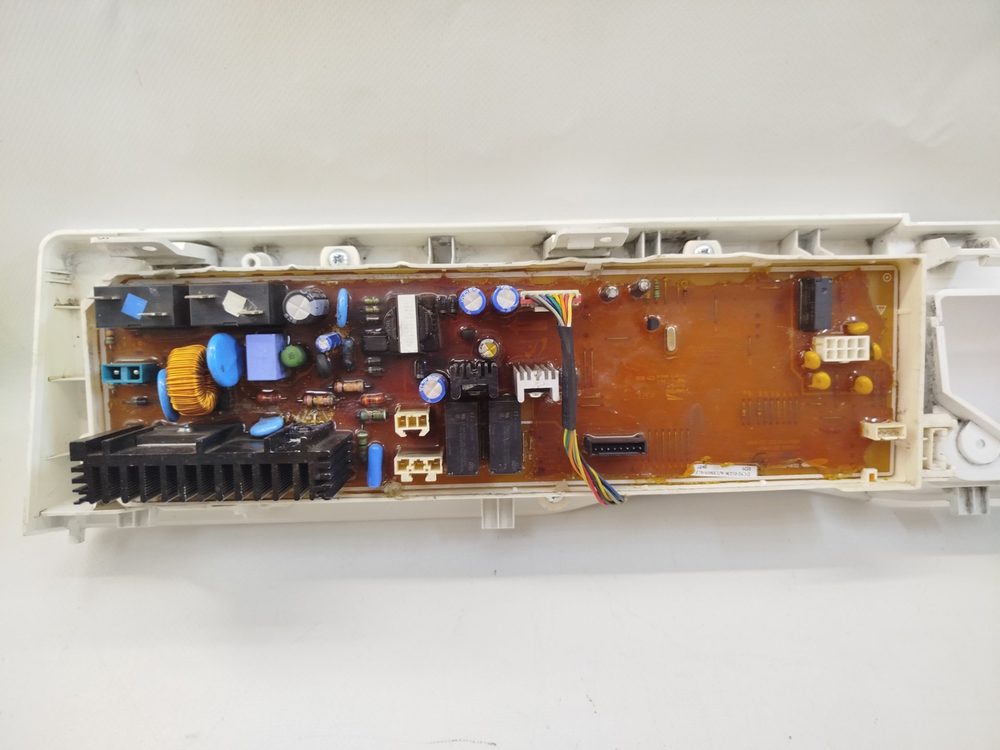 415 Силовой модуль и панель индикации в сборе для стиральной машины Samsung WF80F5E5U4W / 06DC9201238NBNBJD690173 б/у