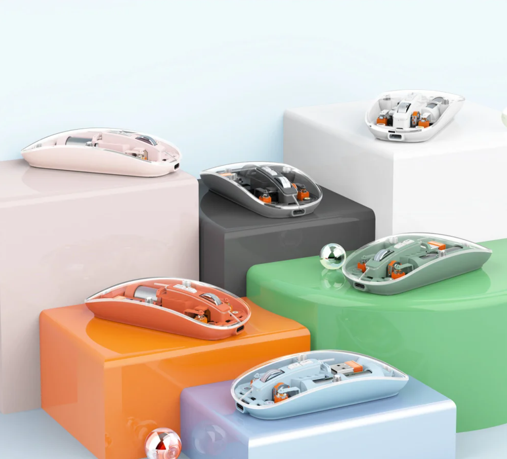 Беспроводная мышь Skillet silent Green