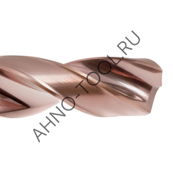 Сверло  5.4мм  твердосплавное 3D без подвода СОЖ. SP-X800030540 VHM AHNO по стали, чугуну, нерж. и ж