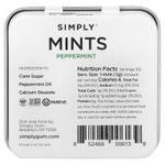 Simply Gum, Mints, перечная мята, 30 г (1,1 унции)