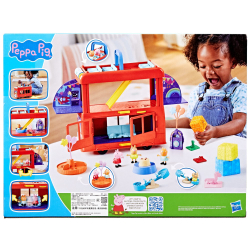 Hasbro Świnka Peppa - Большой красный вечеринка автобус 2в1 + 3 фигурки F8881